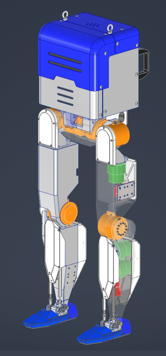 ヒューマノイドロボット（脚部）仕様